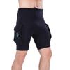 MORGEN SKY Wetsuit 3mm Wet Pants with Large Pockets Shorts for Diving Surfing Stream Fishing 1708 Men's (XXL, Black)