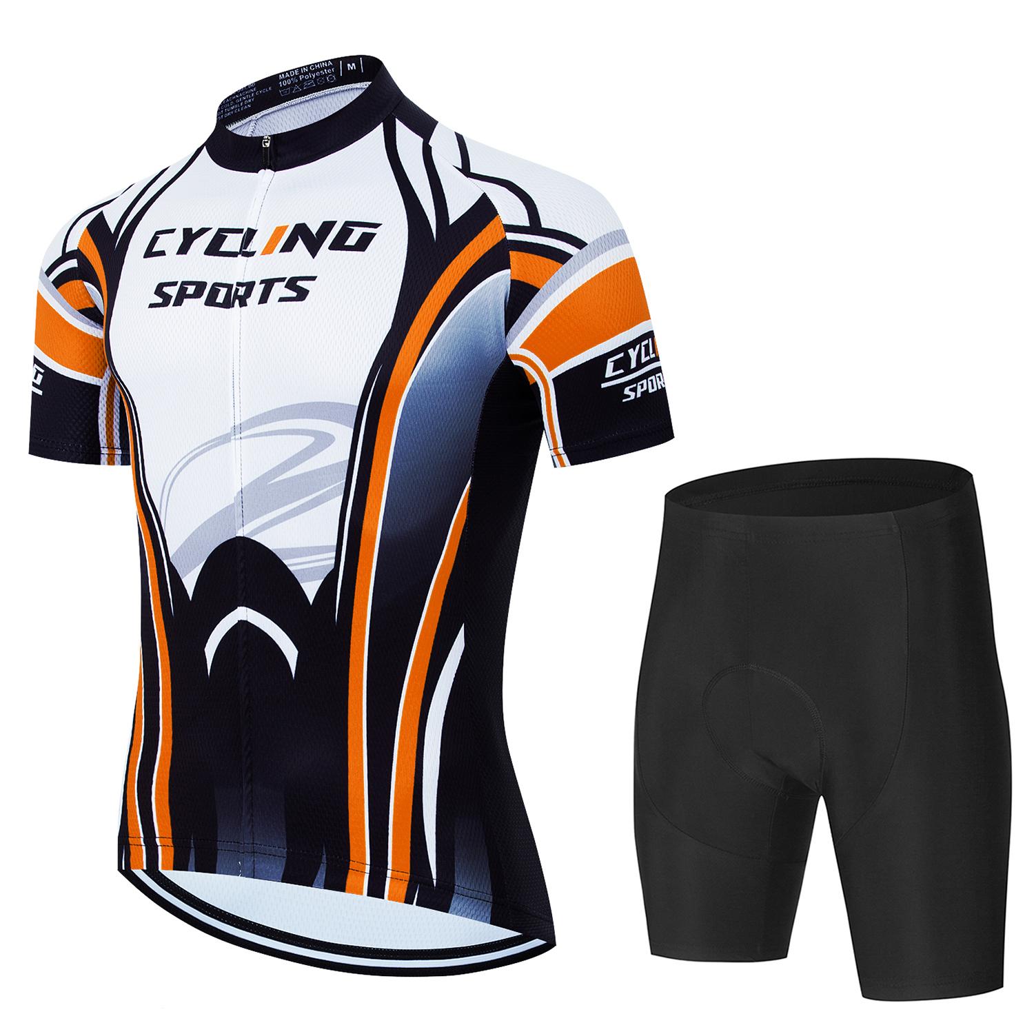 

Summer Breathable Cycling Suit Set 2026 Men s Bicycle Clothes Cycling Suit Man Road Bike Clothing Bycicle Short Sets Bi Cycle Jersey Men Mtb Asian Size - 4XL