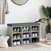 Schuhbank für den Eingangsbereich, mit Platz für 9 Paar Schuhe, vielseitig einsetzbare Schuhbank, 82 x 32 x 50 cm