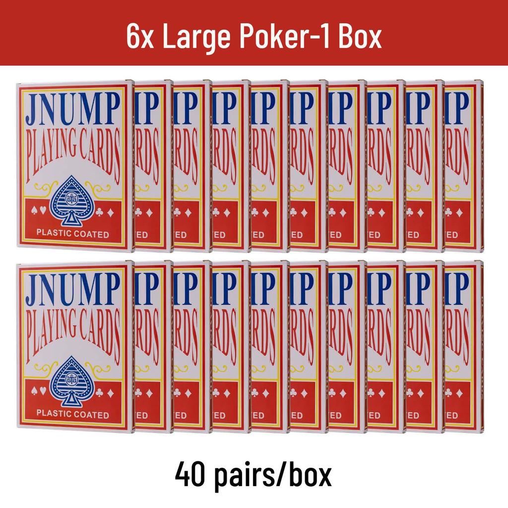 Extra Thick Double Size Playing Cards - Funny Show-Off Edition for Weddings & Special Events