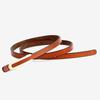 Women's Retro Gold Thin Genuine Leather Waist Cincher Belt