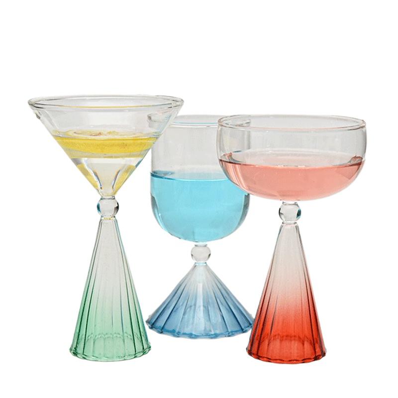 1PC Gradual Colorful Ice Cream Cup Ice Cream Dessert Cold Drink Cup Coffee Milk Tea Cup