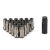 Steel Extended Open Racing Car Wheel Rims Lug Nuts Extended Tuner Nuts 20pcs/set Automobiles Wear Parts Nuts Bolts