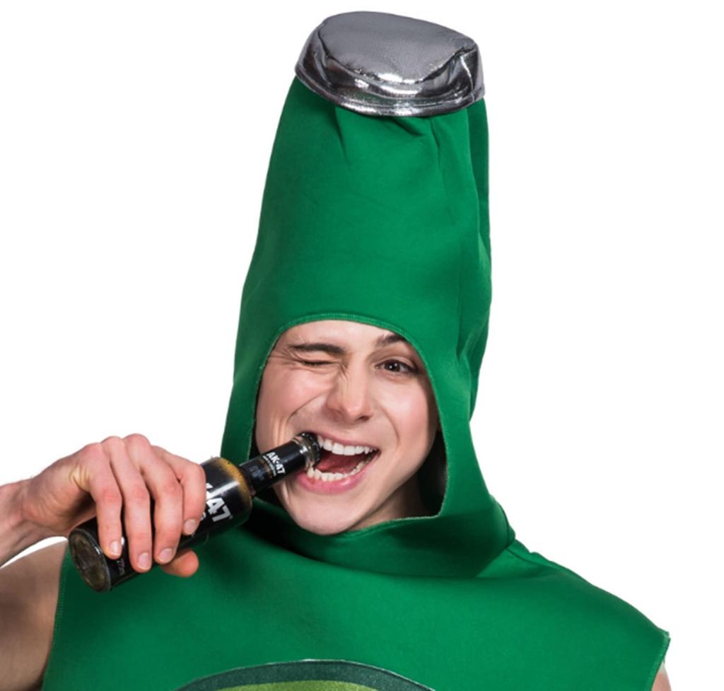 Classic Cosplay Beer Bottle Event Funny Costume for Adults [SUBETE] Costume, Halloween, Christmas, Costume, (Bottled Beer)