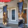 Chinese Spring Festival Banner - Traditional Couplet Porch Decor - Vintage European Streetlamp - Porch Hanging Door D... (6788)