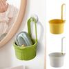 Wall-mounted Sink Draining Basket Household Detachable Kitchen Food Residue Filter Daily Fruit Cleaning Water Drain Fliter