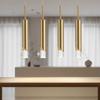 TAGIYOON Cylindrical Pendant Compatible with Both Track Lighting and Hook Ceiling 1 Nordic Modern Stylish Cute Transparent Natural Ceiling Lighting