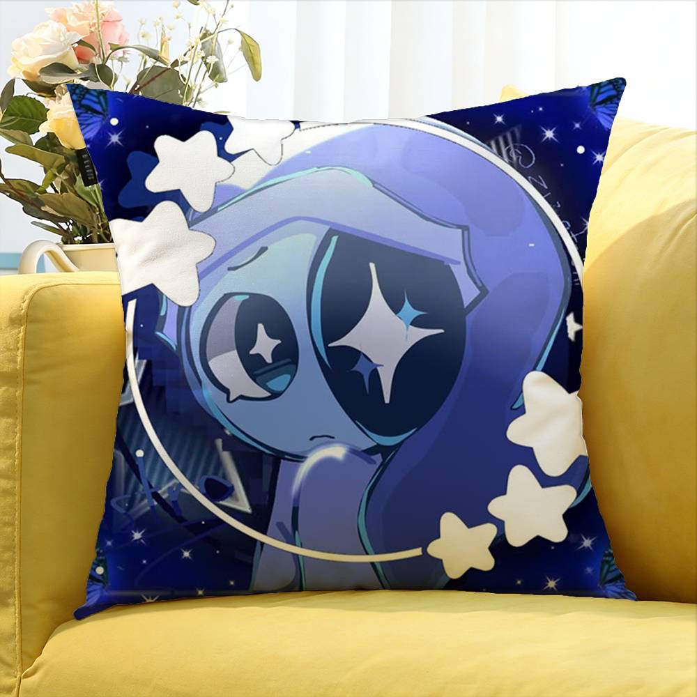 game character Astro  Various Sizes Square Pillow Case For Car Home Bedchamber Decor