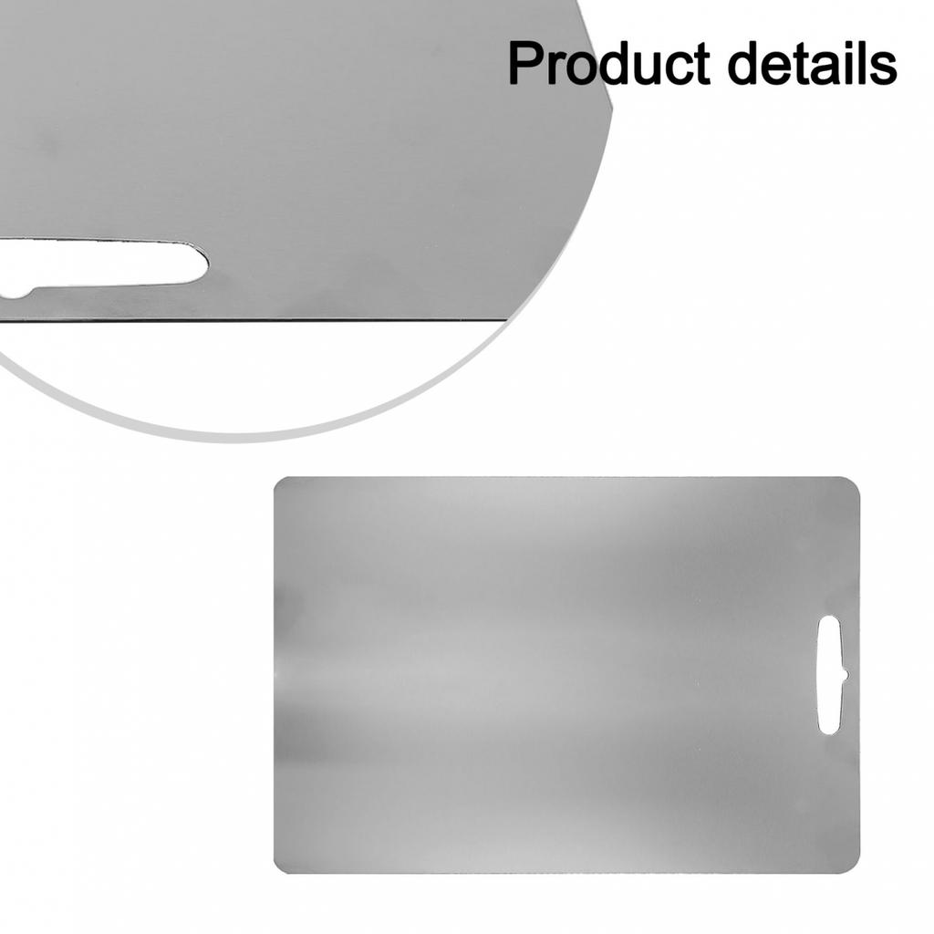 Contemporary Stainless Steel Heavy Duty Cutting Board for Modern For Homes