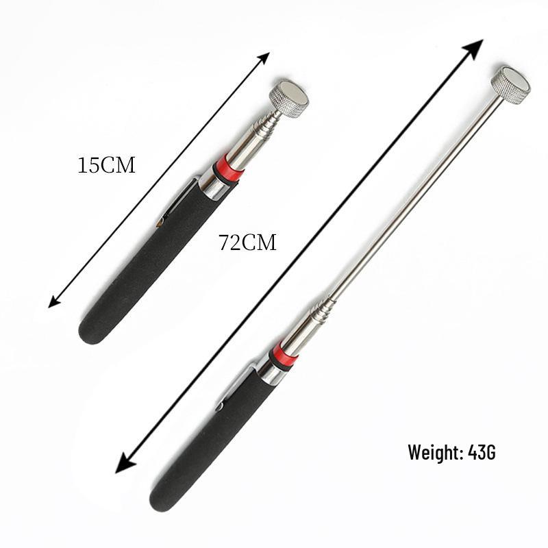 Telescopic Magnetic Picker with LED Light for Metal Parts