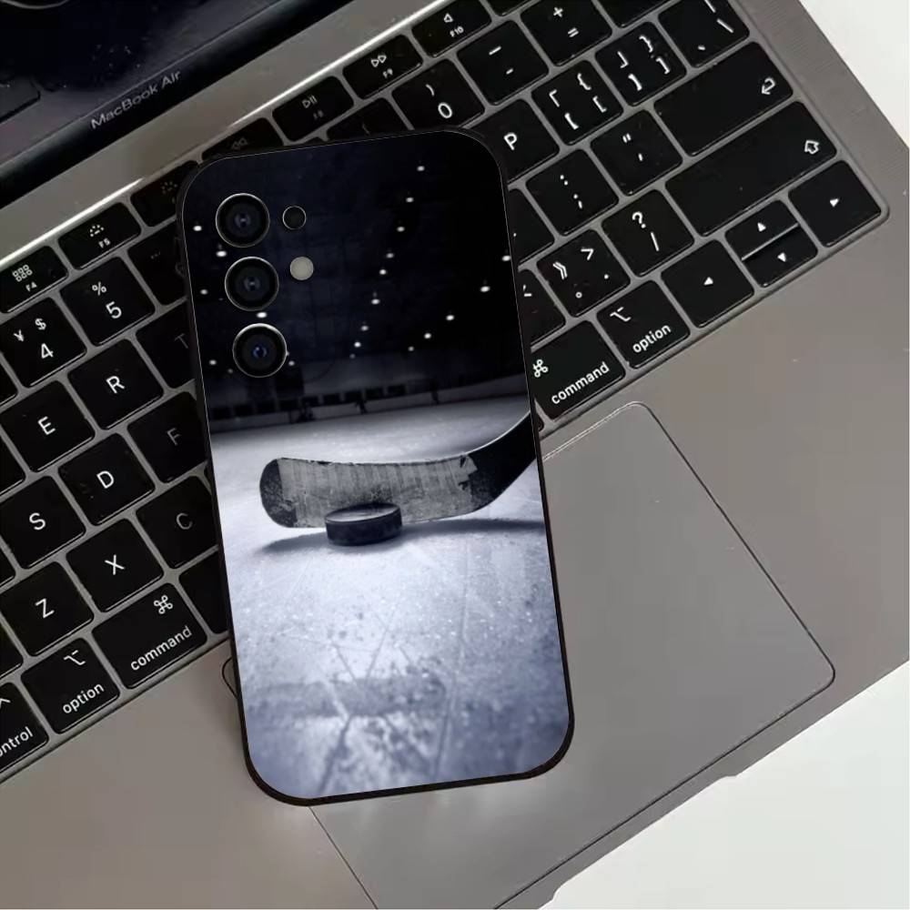 l-Ice H-Hockey R-Rink Sport Phone Case For Samsung S25,S24,S21,S22,S23,S30,Ultra,S20,Plus,Fe,Lite,Note,10,9,5G Black Cover