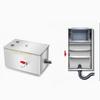 Grease Interceptor, Stainless Steel Grease Trap, Top Inlet Interceptor for Factory