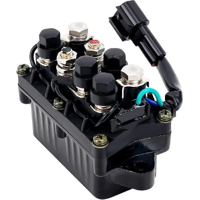 Road Passion 63P-81950-00-00 Outboard Trim Starter Solenoid Relay Compatible with 2006 and Later: F50TLR-041, F60JA,F60JA-0112, F60JB, F60LA,