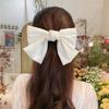 Black Big Bow Headband Hairpin Women'S New Clip Hair Accessories Autumn Hairpin