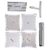Guitar Measuring Set String Distance Height Radian Ruler Stainless Steel Gauge ToolsSilver