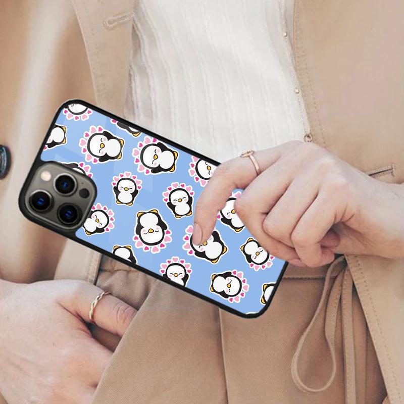 Cute Penguin Magnetic Phone Case For APPLE iPhone 17 Air 16 14 13 12 Pro Max 15 Plus Wireless Charge With MagSafe Cover