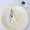 Sweet Ocean Style Starfish Shell Pearl Phone Chain Lanyard Ccd Camera Charm Accessories Girl Keychain Pendant Bag Ornaments Gift