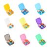 Pill Box Weekly Organizer with Independent Sealing Buckles Design Pill Container Large Capacity Transparent Case for Travel And Home