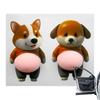 Fat Dog Squishy Sticker 3D Belly Sticker 2 Pieces Collision