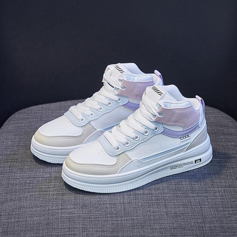 Dámské vysoké tenisky Módní trendové boty Tréninkové běžecké boty Basketbalové boty