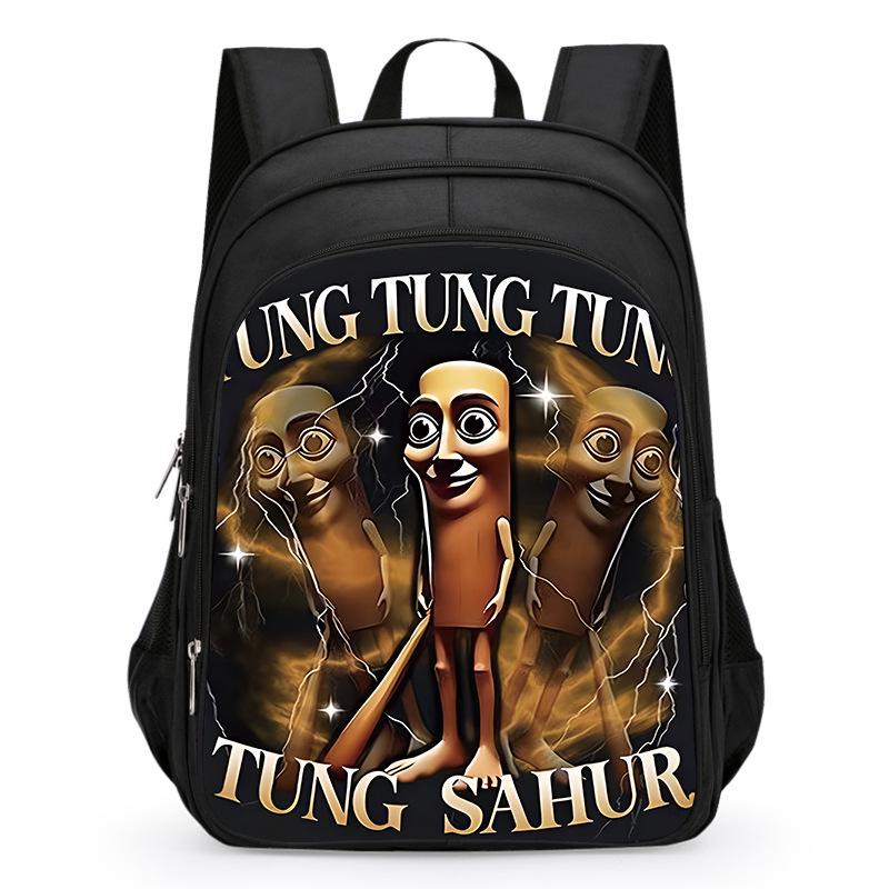 Drewniany Patyczak Plecak AI dla Chłopców, Klasy 1-3