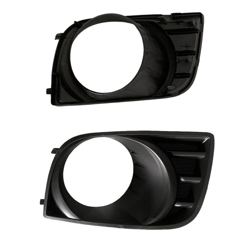 WO-Car Front Bumper Fog Lamp Bezel Trim Cover Component 81482-0C021 81481-0C021 For Toyota Sequoia 2008-2016 Fog Light Frame 1Pa