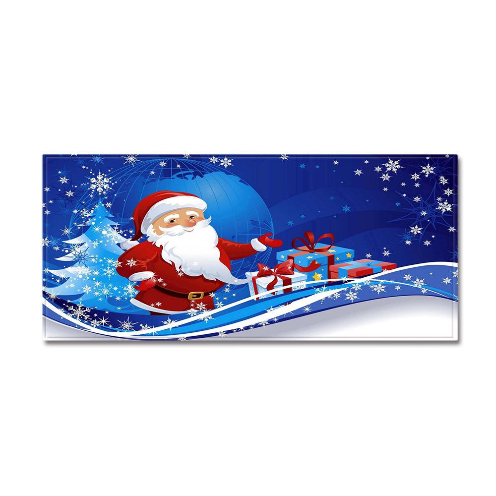 Christmas Kitchen Sand Carpet Doormat Long Floor Mat