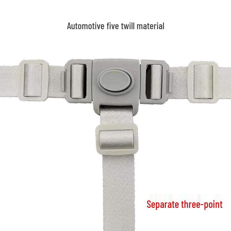 Uniwersalne pięciopunktowe pasy bezpieczeństwa do krzesełek dziecięcych i wózków spacerowych