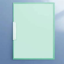 Side Buckle A4 File Folder Document Display Book Test Paper Organizer Office Folder File Bag Office School Stationery Supplies