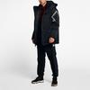 Jordan Casual Sports Warm Hooded Thickened Mid-Length Down Jacket Men Outerwear Black AA1952-010