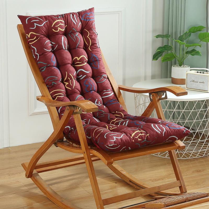 Thickened Winter Rocking Chair Cushion for Recliners and Folding Chairs