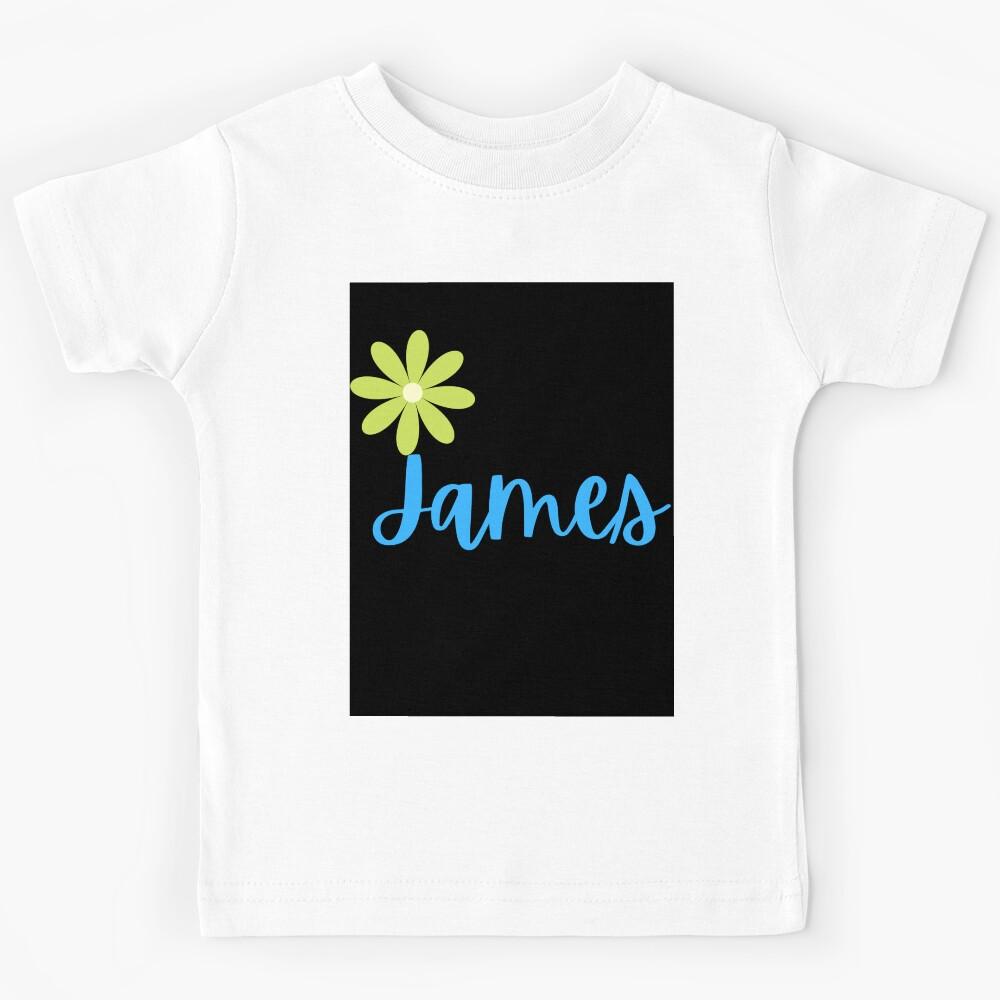 James booth, name of James Kids T-Shirt 140