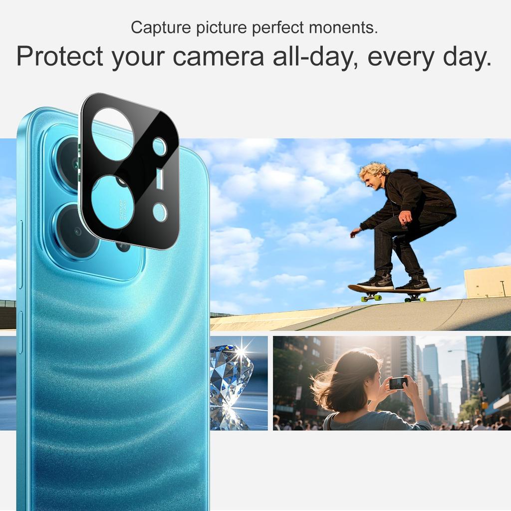 For Redmi 15C 4G Glass IMAK High Definition Glass Lens Film Black Version