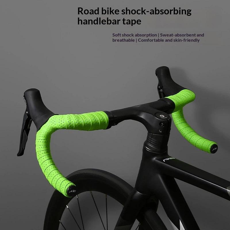 1Pair Bike Handlebar Tape Anti Vibration Non Slip Design For Road Bike Enhanced Grip Lightweight And Comfortable