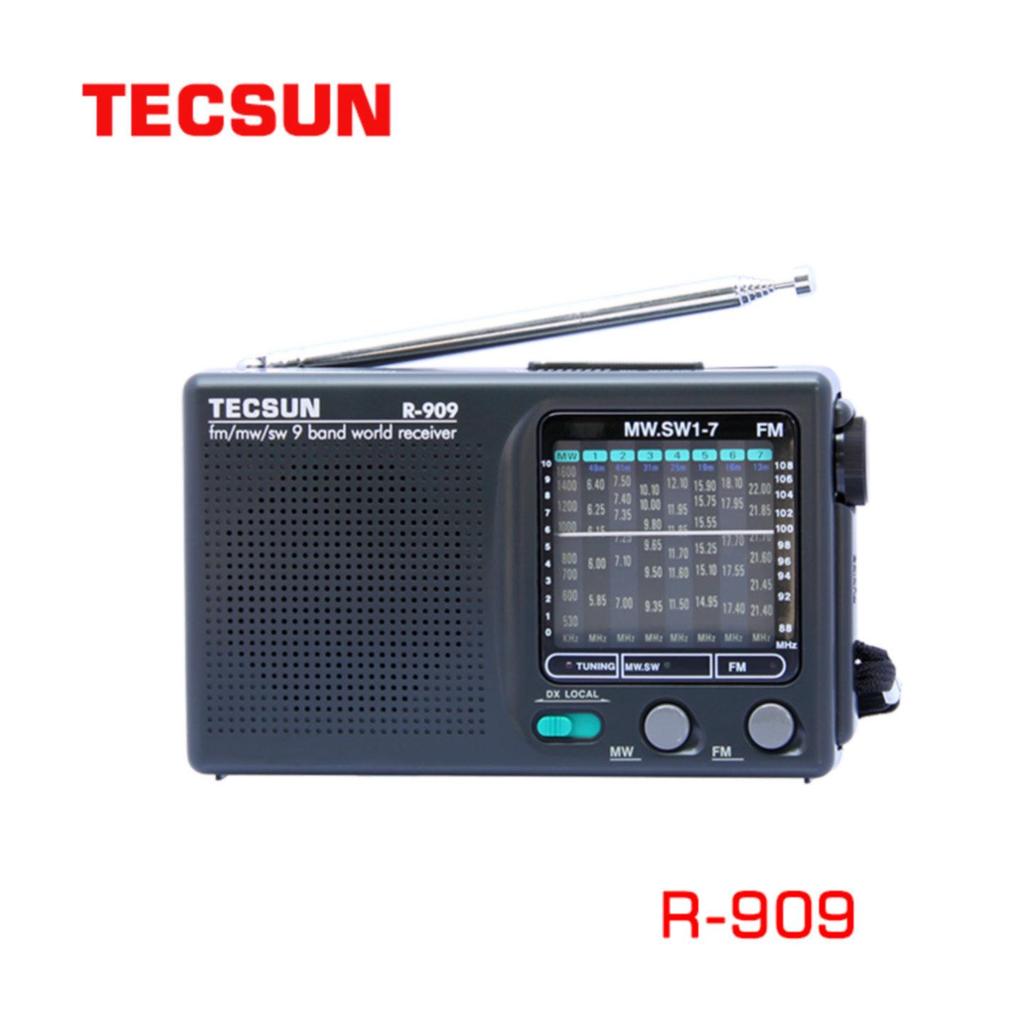 Desheng R-909 Retro FM Broadcast Portable Radio for Seniors