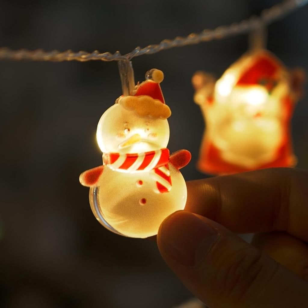 LOLStar Christmas String Lights, 20 LED Xmas Fairy Lights for Home Decor