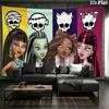 MH Wall Tapestry, Aesthetic Printed Fabric Blanket, Suitable for Bedroom, Living Room, and Home Decor.