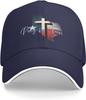 Pray for Texas Map Cross Baseball Cap Polyester Adjustable Sports Hat Unisex Outdoor