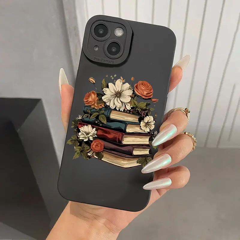 Creative Simple Fashion Book Phone Case For Samsung Galaxy S25 S24 S23 Ultra S22 Plus S21 FE A56 A36 A26 A55 A35 A54 A53 Cover