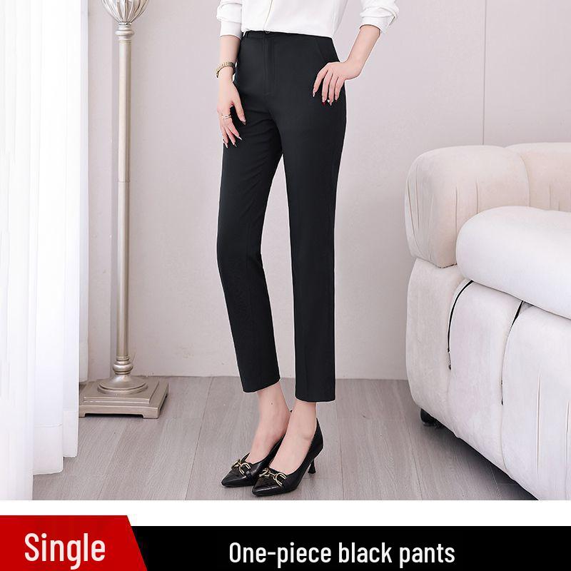 Formelles Damen-Anzugset mit V-Ausschnitt Chiffon Weißes Hemd
