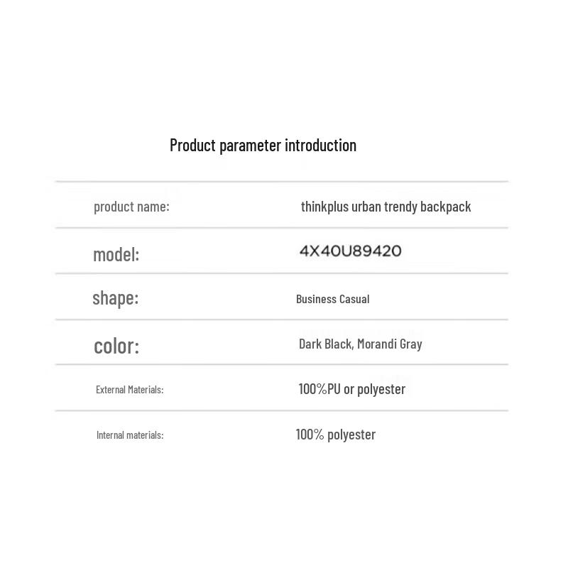 Lenovo ThinkPad Urban Anti-Theft Backpack