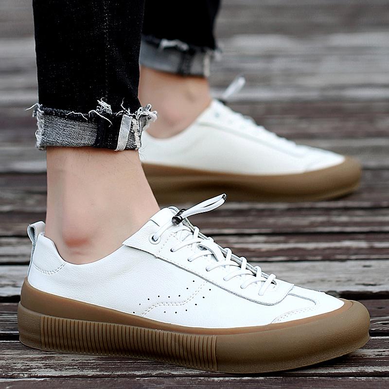 Модные универсальные качественные мужские туфли для сноуборда Классические черно-белые — фото 4