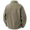 Men's Solid Color Lapel Corduroy Jacket Retro Casual Sports Jacket