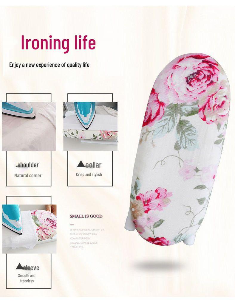 Kompakter Faltbarer Ärmelbügelständer - Tragbares Tischbügelbrett-Zubehör für den Heimgebrauch