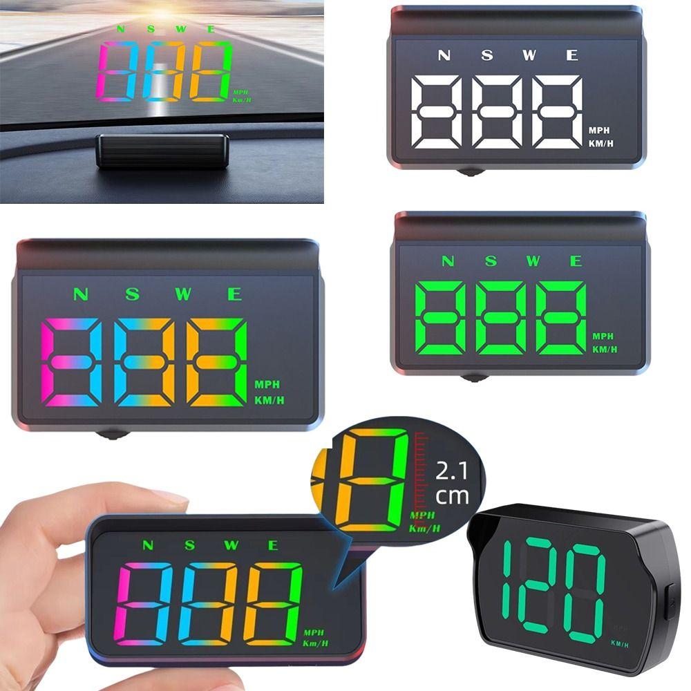 Universal Digital Speedometer HUD Windshield Projector Easy To Use Car Head Up Display  Fit All Car