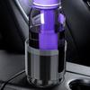 Car Cup Holder Expander Large Bottles Up To 4.1 Inches Wide with Non-slip Insert Cup Holder Extender Adapter