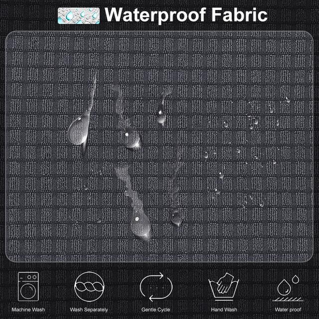 Wasserdichter Sofa-Sitzkissenbezug, dehnbar, rutschfeste Stuhlkissenbezüge für Haustiere und Kinder, waschbare Sitzbezüge für die Inneneinrichtung