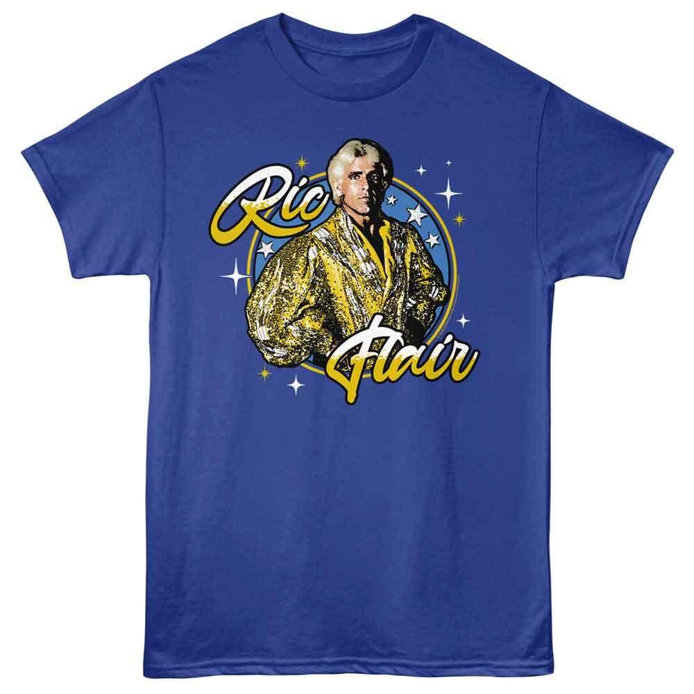 Ric Flair Gilded Stars Royal Wrestling Shirt XXXL