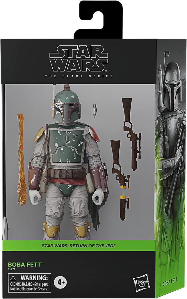 Gwiezdne Wojny The Black Series Figurka Boba Fett Powrót Jedi (Używany)