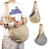 Effen Kleur Hond Crossbody Tas Dubbelzijdig Verstelbare Schouderband Puppy Sling Draagtas Draagbaar Opvouwbaar